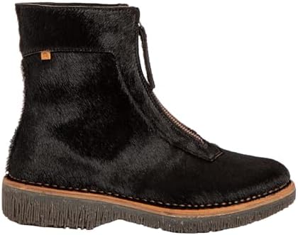 El Naturalista N5581 Volcano, niedrige Stiefel mit Schnürung für Damen, Schwarz, 41 EU Large, Schwarz, 41 EU Larga