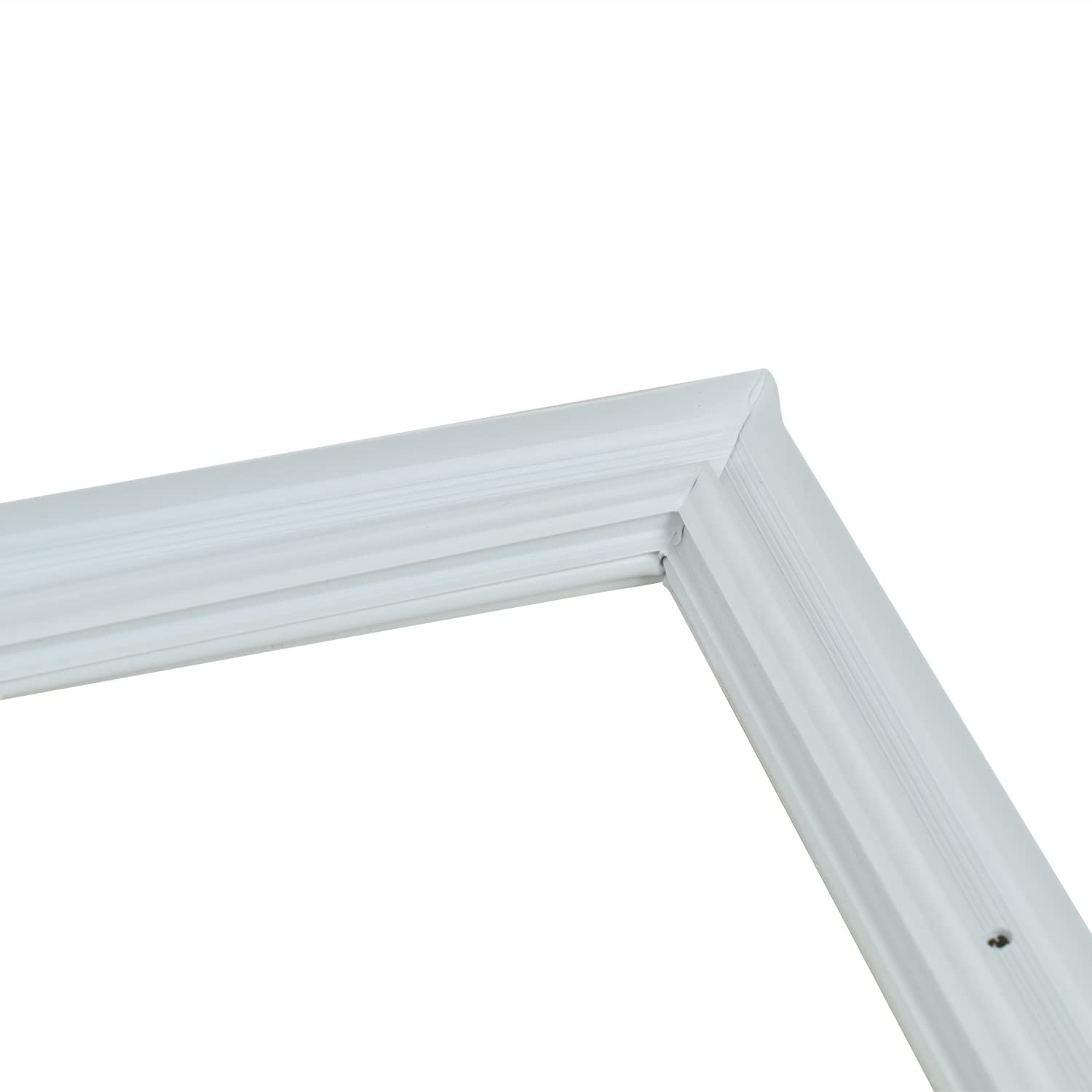 sparefixd Junta de goma para puerta inferior Bosch, color blanco para frigorífico y congelador