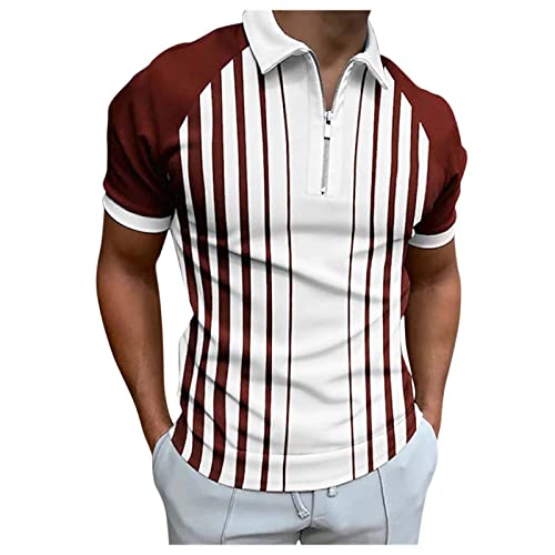 Camiseta de tallas grandes para hombre en algodón cómodo con botones