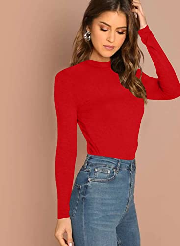 Image of Dream Beauty Fashion Women's Casual Round Neck Long Sleeves Stylish Top, 23 inch inches (Top Empire-06)
