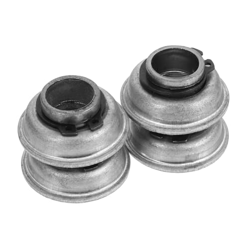 TOVINANNA 4pcs Wheelchair Front Fork Bearings Replacement Caster Wheels Hardware Drive Walker Accessories for Enhanced Mobility Grey