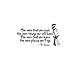 DayVacation Removable Quotes and Saying Dr. Seuss The More You Read, The More Things You Will Know Transfers Murals Love Baby Kids Bedroom Children School Art Wall Decals Stickers (Black Words)