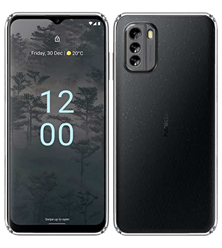 Image of Soft Silicone TPU Flexible Back Cover Compatible with Nokia G60 5G