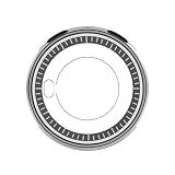 carotoe Custodia protettiva per orologio, compatibile con custodia attiva in polimero metallico rigido con accesso ai pulsanti e diametro di 52 mm, per uso esterno, cornice protettiva per orologio