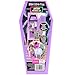 Tara Toy Monster High: Design Activity Locker - Doodle & Decorate, Lavender Coffin-Shaped Storage Case w/Lock, Mini Stationary Supplies & Notebook, Kids 3+
