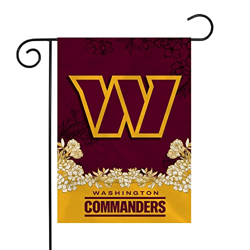 Image of Rico Industries NFL Standard /Primary 13 inch x 18 inch Double Sided Garden Flag - Great Gift for Men, Women, & Fans