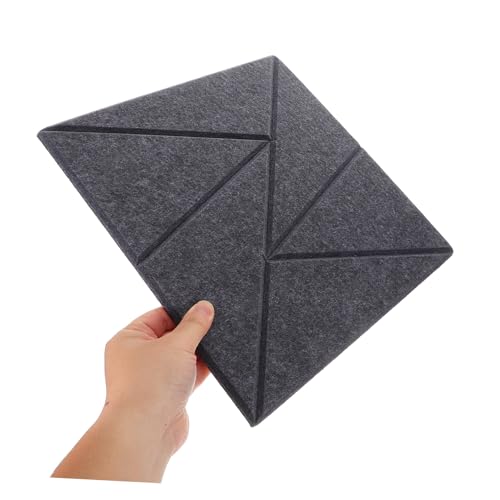 Paneles acústicos de absorción de sonido VICASKY 6 piezas autoadhesivos para insonorización en salas de música, gaming y oficinas miniatura 7