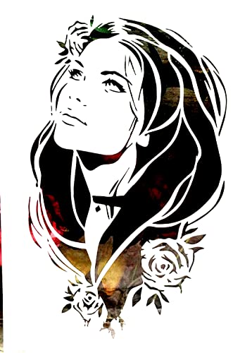 Tienda de isacrea bolsa de plástico 30 x 21 cm: mujer (06)