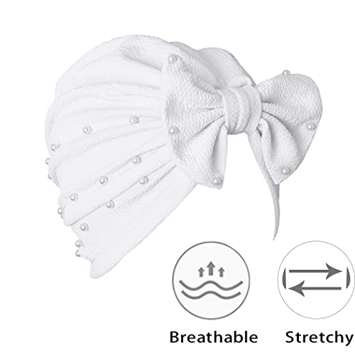 Bohend Dehnbare Bowknot Turban Stirnband Elastische Kappe