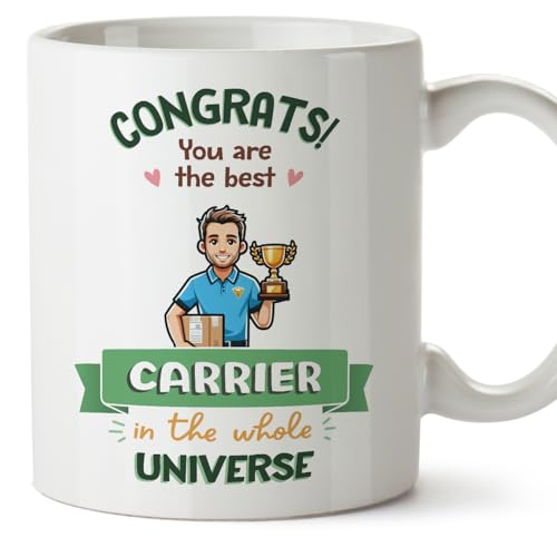 Mugffins Tazza in ceramica per CORRIERE uomo 11 oz /