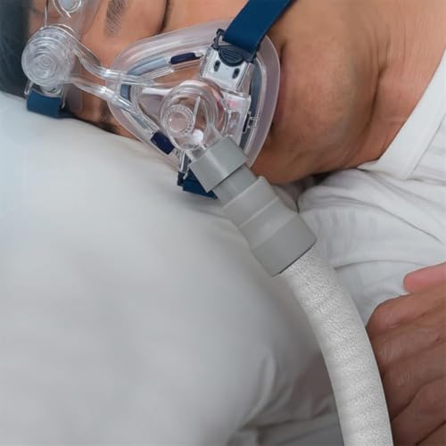 Schlauchabdeckung für CPAP 6ft Universelle Maskenschlauchschutz CPAP Schlauchhülle mit Reißverschluss verhindert Kondensation kompatibel mit Allen Schläuchen