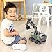 PREPOP Remote Control Excavator Toy for 6-12 yr Boys, Best Birthday Gifts for Kids 6 7 8 9 10 11 Year Old, Green