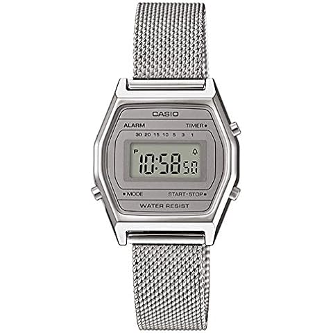 Casio Reloj Digital de Acero Inoxidable LA690WEM-7EF Cover