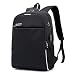 Produktbild KAINUYARucksack Herren Rucksack Business Computer Tasche Reisetasche Student Schultasche Usb Atmungsaktiv schwarz