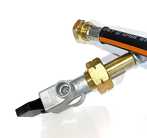 20mm Clip su Tipo Gas Gpl Adattatore Butano Propano Bottiglia Senza Anti-ritorno