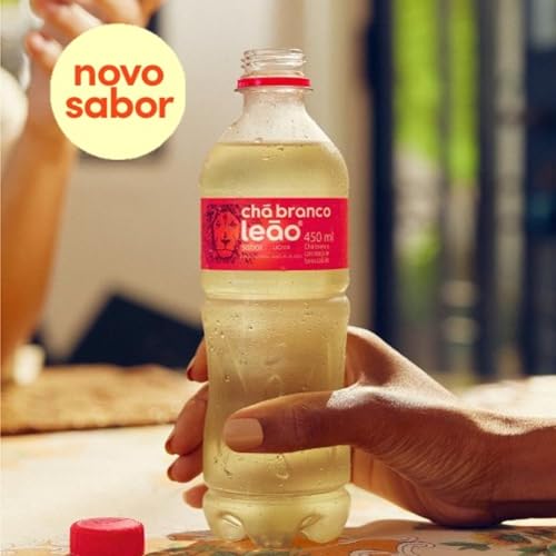 Chá Branco com Lichia Zero Leão 450ml