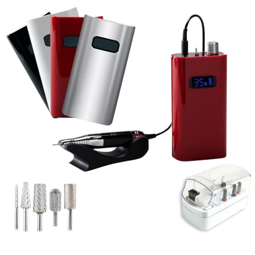 Medicool Pro Power Switch - Silver Carbide #1 Nail Bits Bundle | PPSwitch-SC