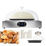 pain2go therapy 【Contrôle de la température et de l'humidité】: Notre fermenteur de pâte à pain électrique adopte une conception de panneau LED, et la température et l'humidité peuvent être contrôlées indépendamment via le panneau tactile électrique. Aidez la pâte à fermenter mieux et plus stablement sans vous soucier de l'environnement froid et sec