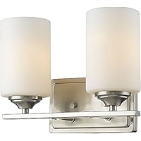 ライ2 Z-Lite 435-2V-CH 2 Light Vanity, Chrome - Amazon.com
