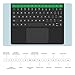 Bigme Case with Keyboard B1051 Series Electronic Ink Read/Write Tablet,Keyboard Case with Trackpad, Wireless Keyboard and Protect case 2 in1- Black