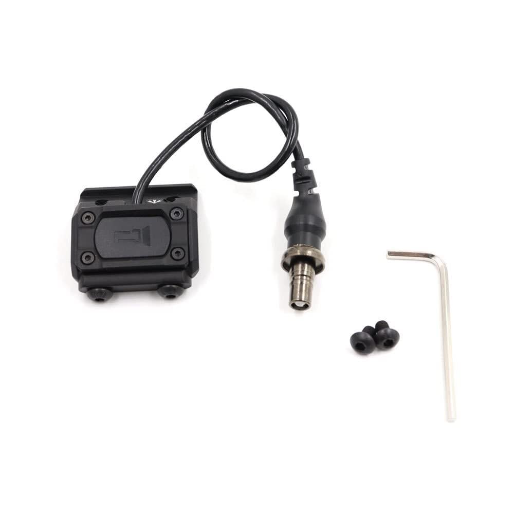 Interrupteur de commande de fil pour lampe torche tactique afin d'éviter les manipulations lentes