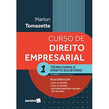 Capa do livro Curso de Direito Empresarial - Vol. 1 - 13ª edição 2022: Volume 1
