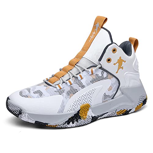 CJMYIBEI, Zapatillas de Baloncesto para Adultos, Zapatillas de Baloncesto Antideslizantes Resistentes al Desgaste Profesional para Correr para Hombre Cover