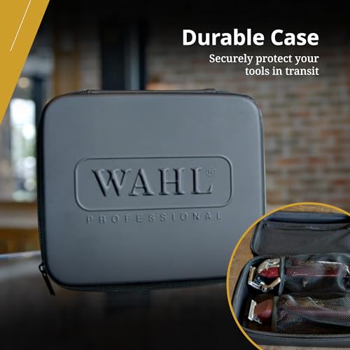 Wahl Professional Travel/Storage Case, Durable and Compact, Secure Zipper, Protects Grooming Tools