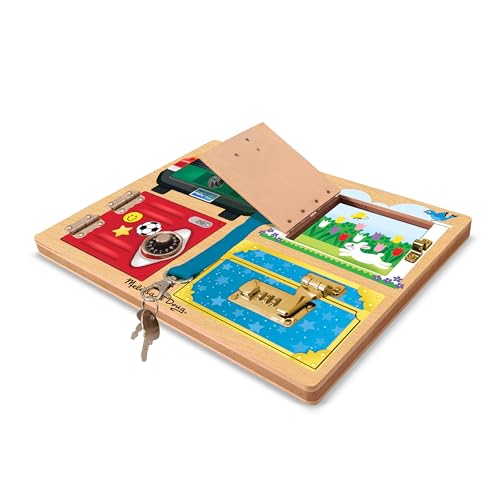 Melissa & Doug Locks and Latches Board Wooden Educational Toy - image 4