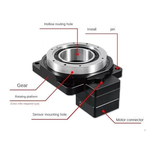 Plateforme rotative creuse CNC pour l'usinage de pièces complexes ZT85 - 3