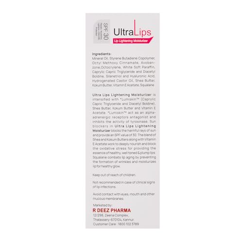 Image of Lip Lightening moisturizer | SPF 30 | Repairs, Nourishes, Lightens, UVA /UVB Protection