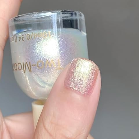 Pearl Shimmer Light Pink Nail Polish Cover