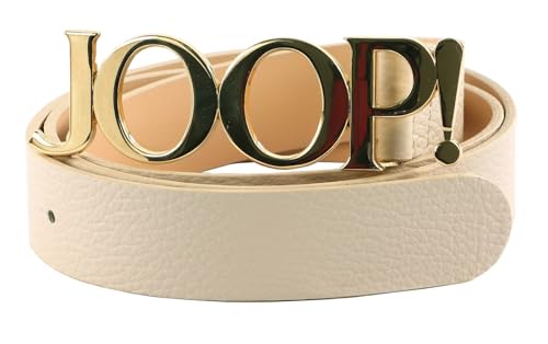Joop! 3,0 CM Women's Cow Leather Belt W95 Cream