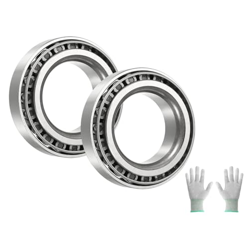 QUARKZMAN 2 jeux de roulements à rouleaux LM603049/LM603011 (cône et cuvette), alésage 1,7812" x diamètre extérieur 3,0625" x largeur 0,856", jeu de roulements en acier chromé