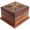 Secret Box Brainteaser Puzzle Case Trick Opening Storage Organiser Unique Artisan Gifts for Her, Girlfriend, Men