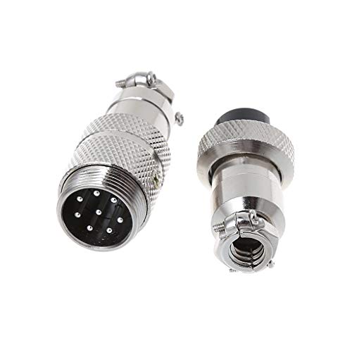 Conector de Aviación GX16 Macho y Hembra Push Pull 2-8 Pines miniatura 2