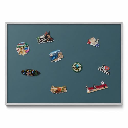 Panneau mural magnétique 100x70 cm avec cadre plastique