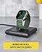 Scosche BL2AW BaseLynx 2.0, Magnetic wireless Charging Stand for Apple Watch, Fast Smart Watch Charger Docking Station Compatible with Apple Watch 2, 3, 4, 5, 6, 7, 8, 9, 10, SE, Ultra, Ultra 2, Black