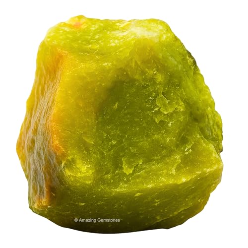 Image of Amazing Gemstone Green Opal Raw Crystals and Healing Stones, Natural Rocks for Tumbling - DIY Raw Stones and Crystals, 2 Pieces