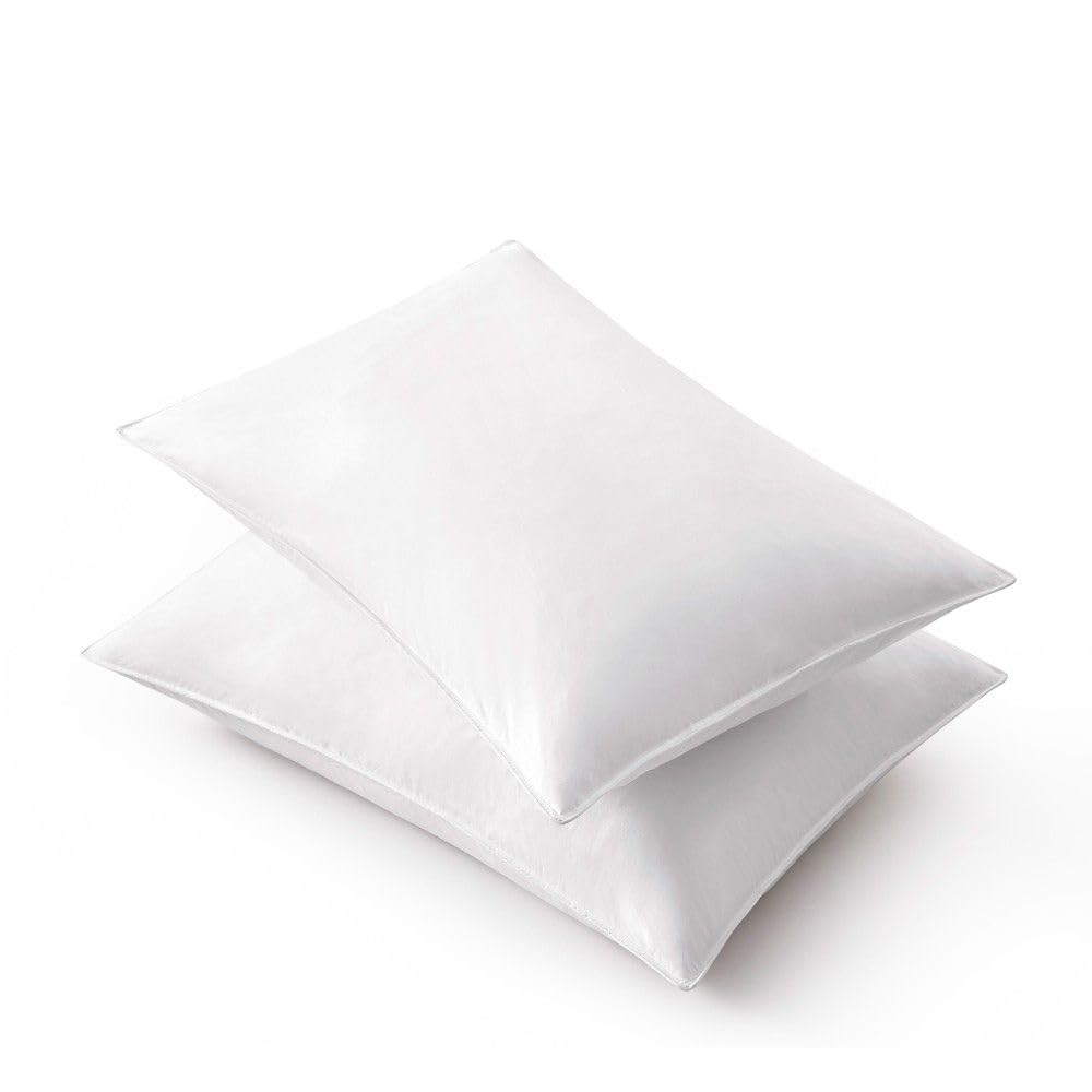 Cotton Pillow Covers with Zipper Closure – Plain White Pillow Covers for Bed, Sofa & Home Décor | Soft Breathable Fabric | Set of 2 | 12X20 Inch-image-42
