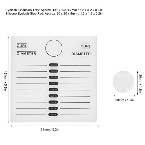 Suporte De Acrílico Para Cílios Postiços Em Acrílico Bandeja De Almofada Organizador Para Olhos Cíli
