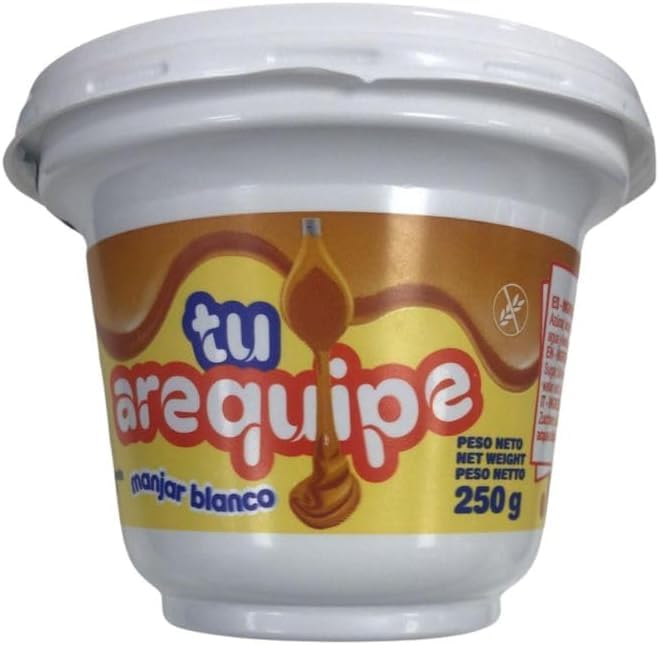 Arequipe Suave y Cremoso, 250g, Dulce Colombiano, Sin Gluten