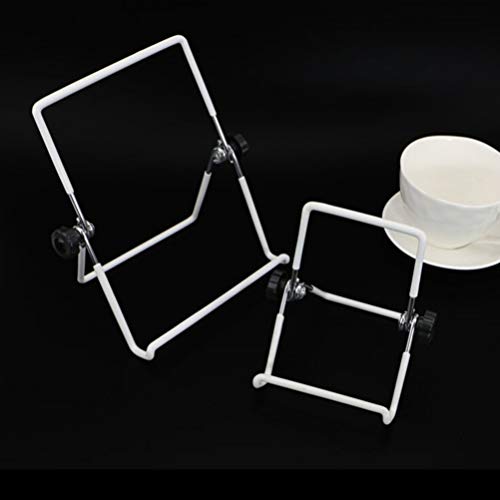 Hemoton Suporte para Brotos de Aço Inoxidável 4 Peças de Vidro de Pedreiro Suporte para Tampa de Tel