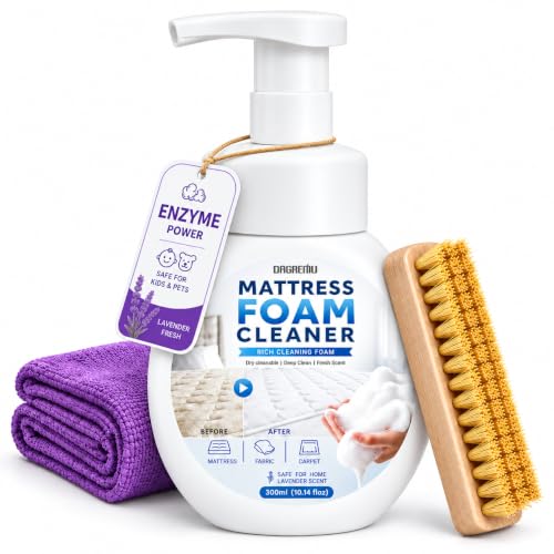 Mattress Stain Remover Spray – Enzyme Cleaner for Bed, Couch, & Upholstery