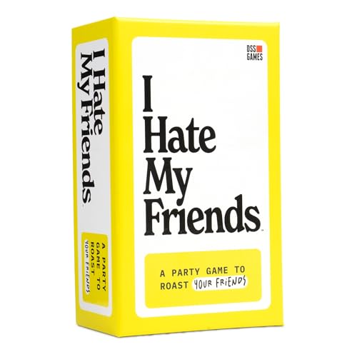 DSS Games I Hate My Friends [Hilarious Roast Party Game for Adults | Funny Friend Card Game for Game...