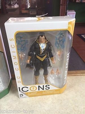 2015 DC Direct Comics Icons BLACK ADAM 6' Inch Action Figure MIB