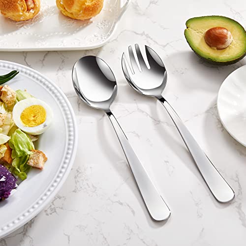 Keawell Premium 9.45 Inch Louise Salad Servers, 18/10 Stainless Steel thumb #2