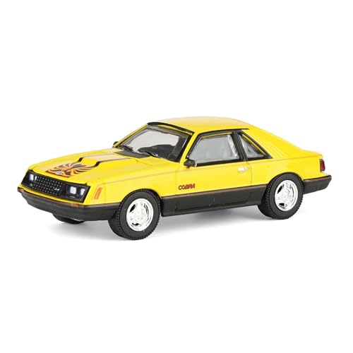 Greenlight 1/64 Ford Mustang Cobra Fastback 1979 amarillo