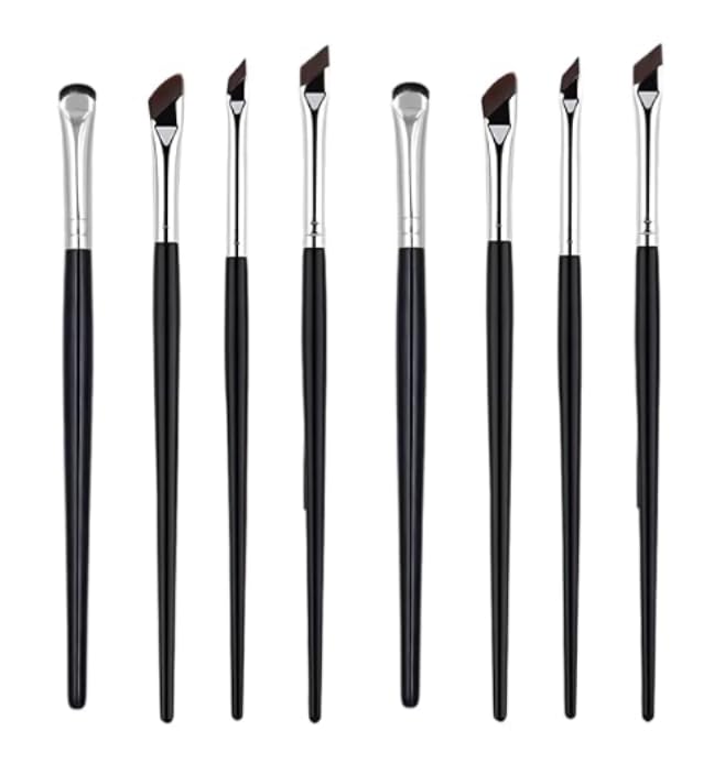 8-Piece Eyeliner Brush Set, Eye Makeup Brushes Kit, Precision Eyebrow Brush Collection, Ideal for Daily Makeup Application-picture-44