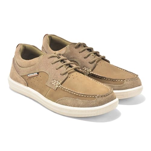 Image of Woodland Men's Leather Sneaker